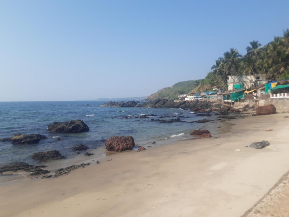 Om Ganesh Guest House Cliffside Arambol Ngoại thất bức ảnh